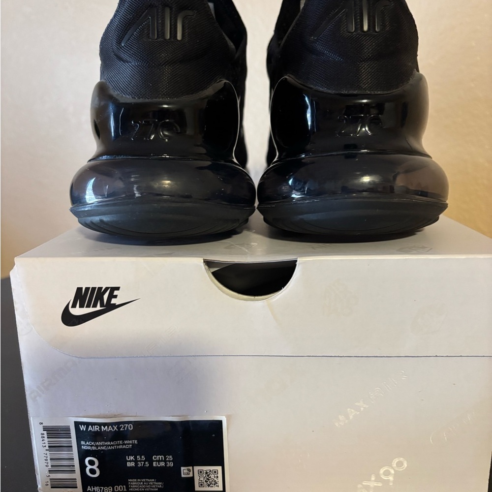 Nike Air Max 270 Black Sneakers